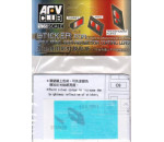 Afv Club AC3514 - Sticker anti reflection for Merkava MkIV 